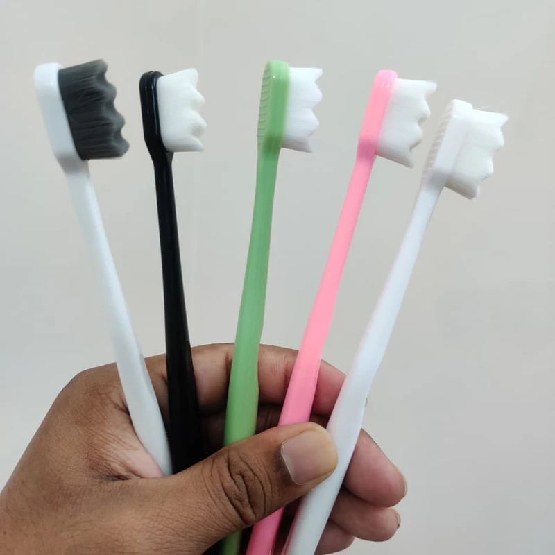 Ultra Soft Nano Toothbrush (4 Pcs)